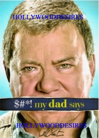 WILLIAM SHATNER SIGNED AUTOGRAPHED 8x10 PHOTO $#*! MY DAD SAYS TV SHOW