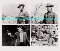 CLINT EASTWOOD SIGNED AUTOGRAPHED 8x10 PHOTO HIS CHARACTERS DIRTY HARRY HIGH PLAINS DRIFTER