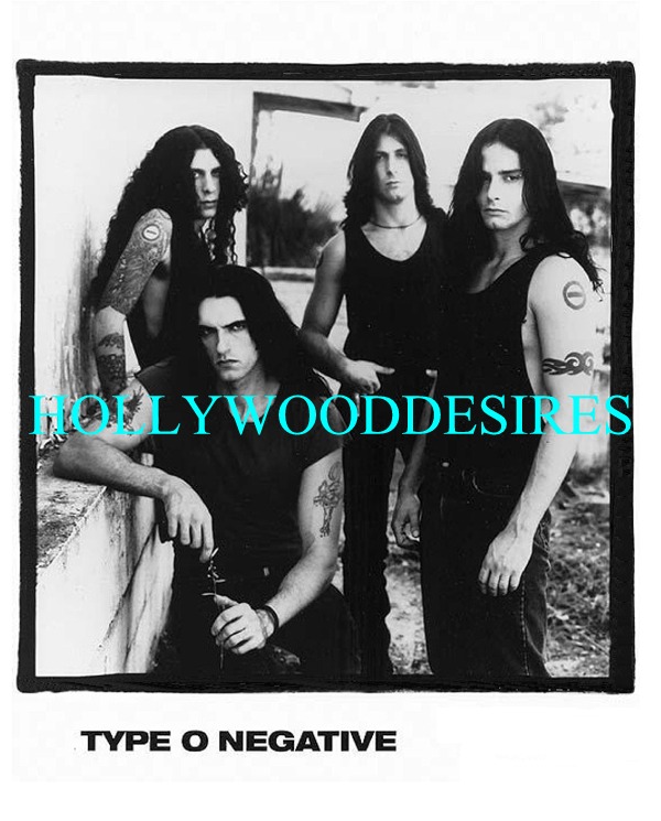 TYPE O NEGATIVE PROMOTIONAL 8x10 PHOTO PETER STEELE +