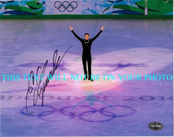 EVAN LYSACEK SIGNED AUTOGRAPHED 8x10 PHOTO OLYMPICS MEDALIST GOLD MEDAL