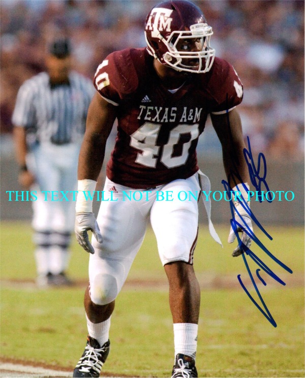 VONN MILLER AUTOGRAPHED PHOTO, VONN MILLER TEXAS, VONN MILLER AUTO, VONN MILLER SIGNED PICTURE