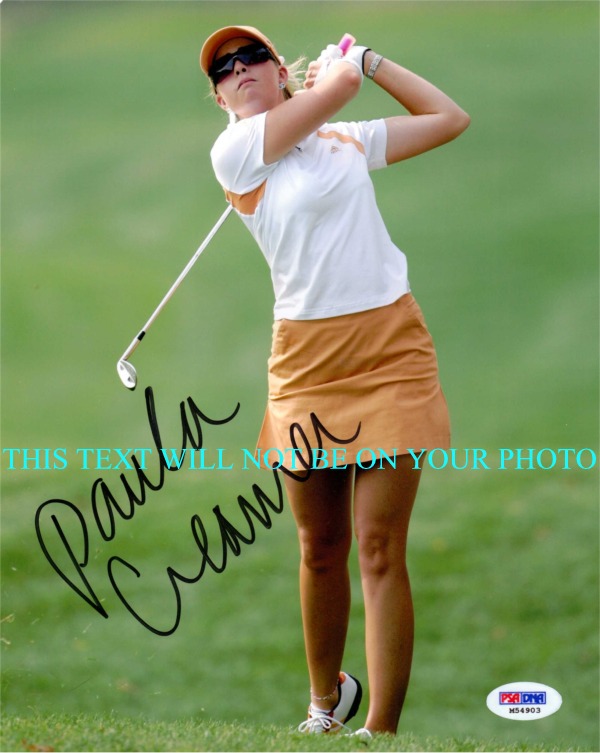 PAULA CREAMER AUTOGRAPHED PHOTO, PAULA CREAMER SIGNED 8x10 PICTURE, PAULA CREAMER AUTO