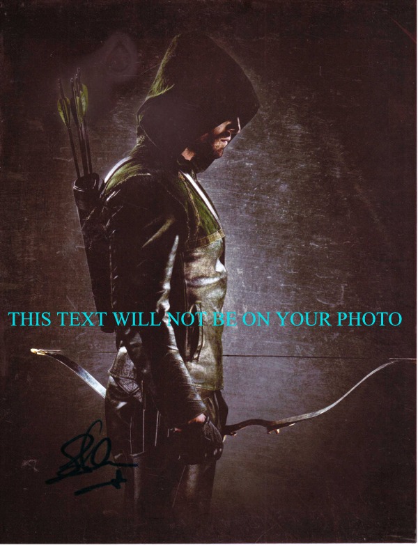 STEPHEN AMELL AUTOGRAPHED PHOTO, STEPHEN AMELL ARROW SIGNED 8x10 PICTURE, STEPHEN AMELL SMALLVILLE
