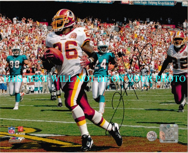 CLINTON PORTIS AUTOGRAPHED, CLINTON PORTIS SIGNED 8x10 PHOTO, CLINTON PORTIS REDSKINS AUTOGRAPH