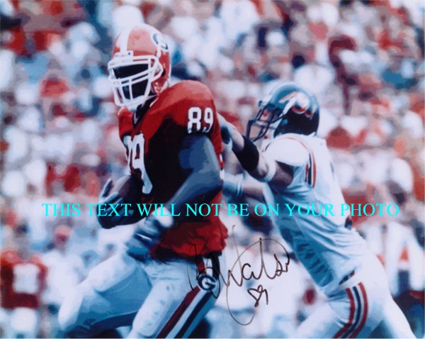 BEN WATSON GEORGIA SIGNED PHOTO, BEN WATSON AUTOGRAPHED PICTURE, BEN WATSON AUTO