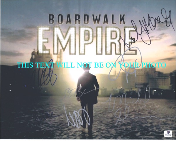 BOARDWALK EMPIRE CAST SIGNED PHOTO, BOARDWALK EMPIRE CAST AUTOGRAPHED, BOARDWALK EMPIRE CAST