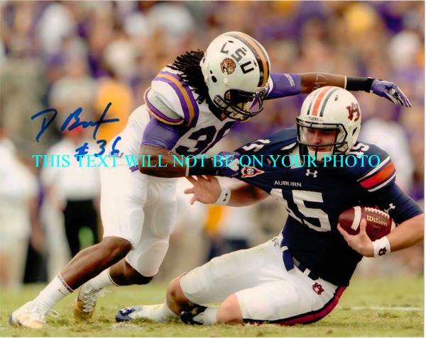 DERRICK BRYANT LSU AUTOGRAPHED, DERRICK BRYANT SIGNED PHOTO, DERRICK BRYANT AUTO
