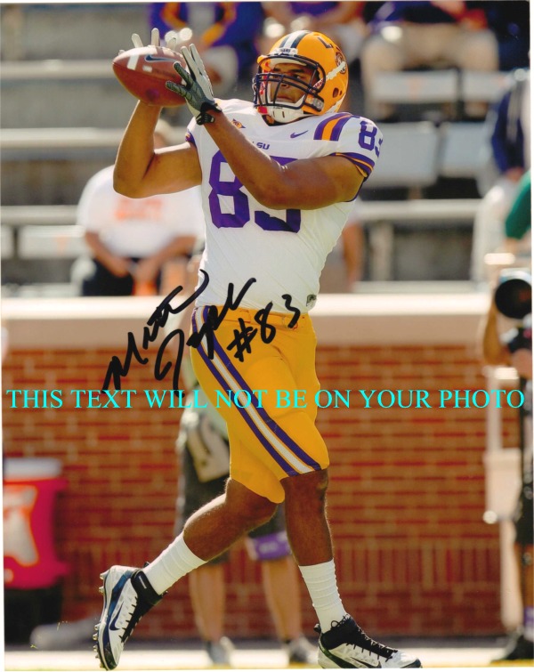 MITCH JOSEPH LSU AUTOGRAPHED PICTURE, MITCH JOSEPH SIGNED, MITCH JOSEPH AUTO