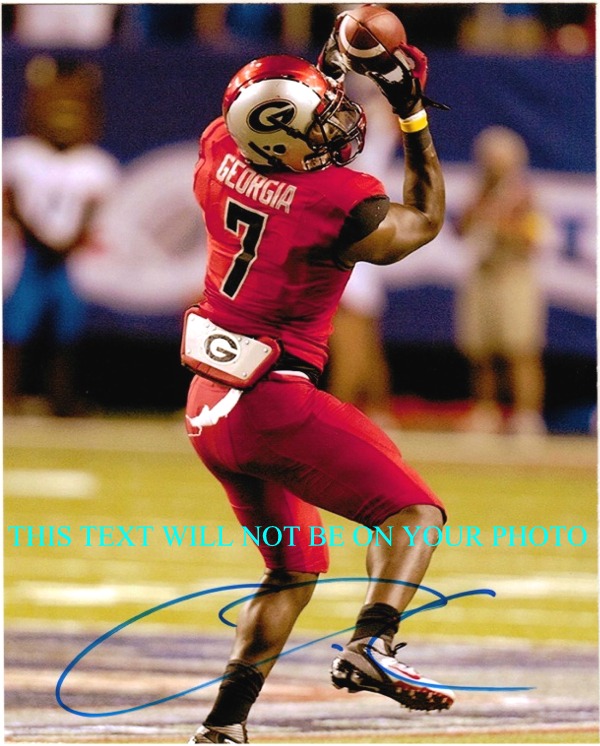 ORSON CHARLES UGA SIGNED PHOTO, ORSON CHARLES AUTO, ORSON CHARLES AUTOGRAPHED PICTURE