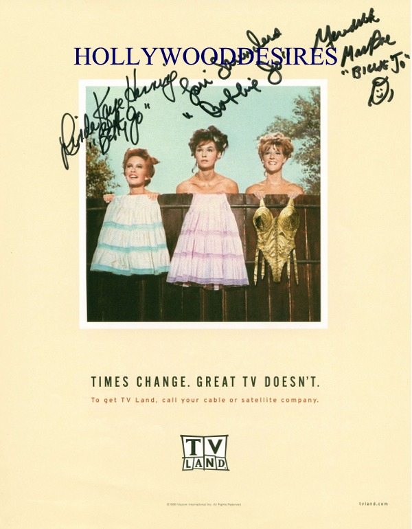 PETTICOAT JUNCTION CAST AUTOS, PETTICOAT JUNCTION AUTOGRAPHED PHOTO, PETTICOAT JUNCTION SIGNED