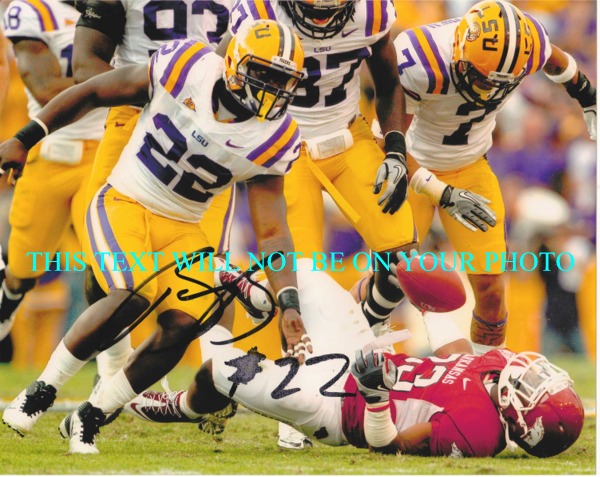 RYAN BAKER LSU AUTOGRAPHED PHOTO, RYAN BAKER SIGNED, RYAN BAKER AUTO