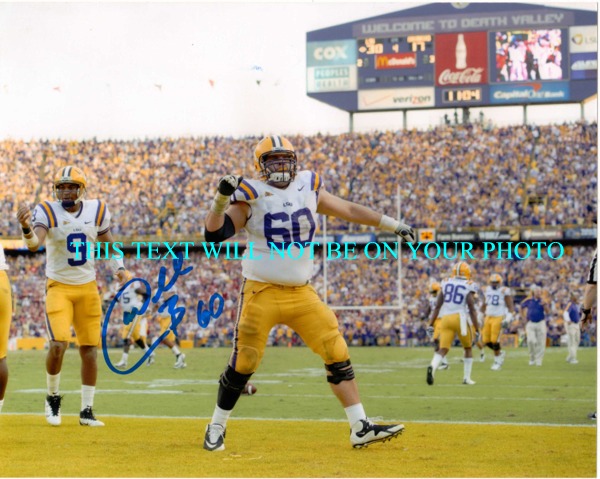 WILL BLACKWELL LSU AUTOGRAPHED PHOTO, WILL BLACKWELL AUTO, WILL BLACKWELL SIGNED
