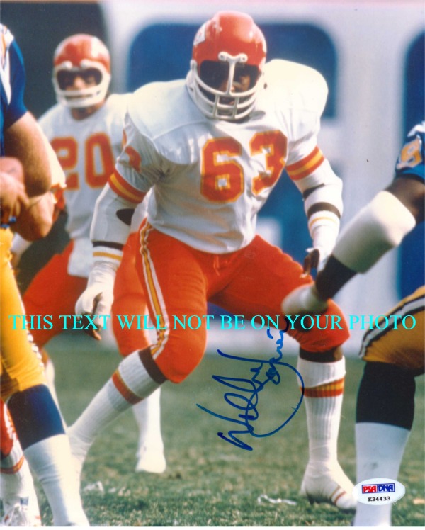 WILLIE LANIER AUTOGRAPHED PHOTO, WILLIE LANIER AUTO, WILLIE LANIER SIGNED PHOTO