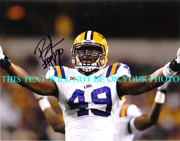 BARKEVIOUS MINGO LSU SIGNED PHOTO, BARKEVIOUS MINGO AUTO, BARKEVIOUS MINGO AUTOGRAPHED PICTURE