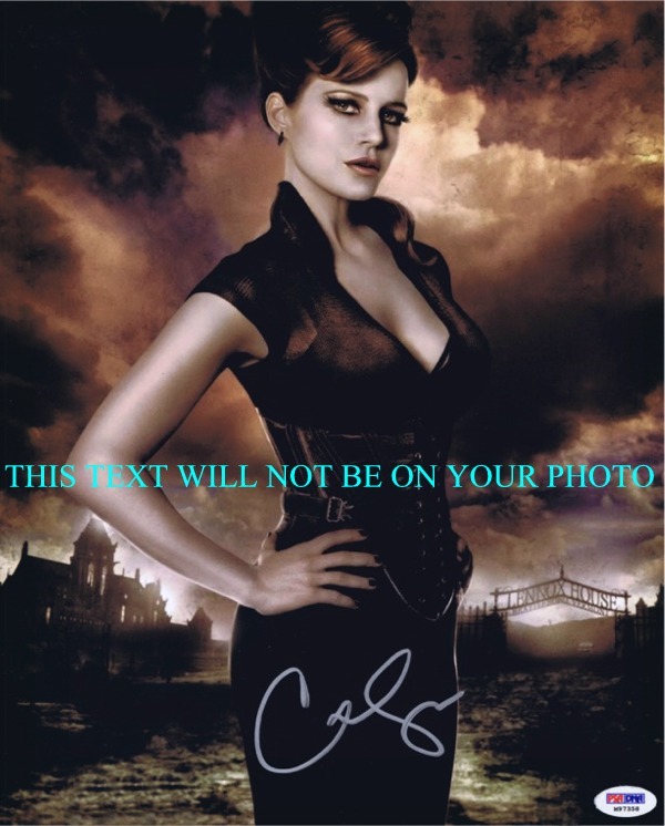 CARLA GUGINO AUTOGRAPHED PHOTO, CARLA GUGINO SIGNED, CARLA GUGINO AUTO