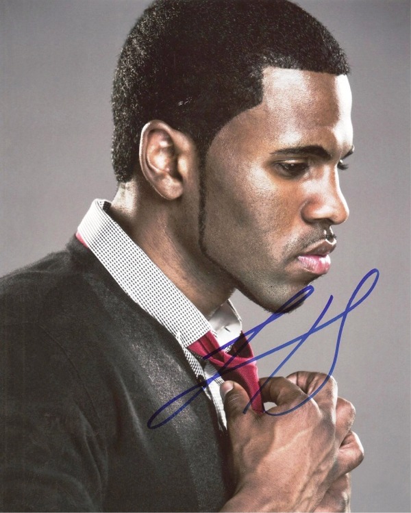 JASON DERULO AUTOGRAPHED PHOTO, JASON DERULO SIGNED, JASON DERULO AUTO