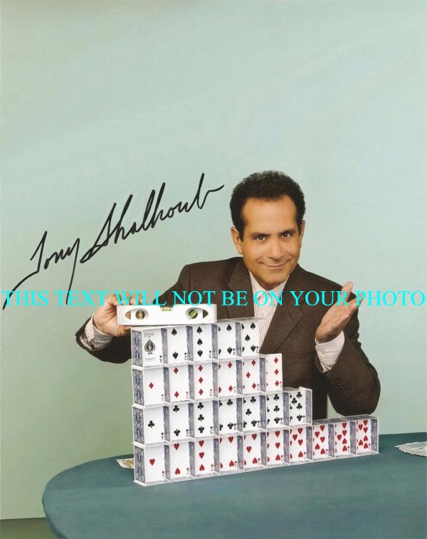 TONY SHALHOUB SIGNED PHOTO, TONY SHALHOUB AUTO, TONY SHALHOUB AUTOGRAPHED