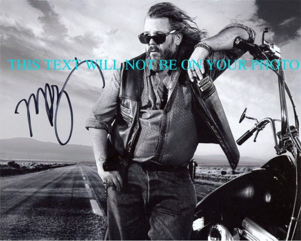 SONS OF ANARCHY MARK BOONE AUTOGRAPHED PHOTO, MARK BOONE SIGNED PHOTO, MARK BOON AUTO