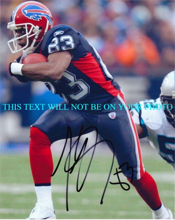 LEE EVANS BUFFALO BILLS AUTOGRAPHED PHOTO, LEE EVANS SIGNED PICTURE, LEE EVANS AUTO