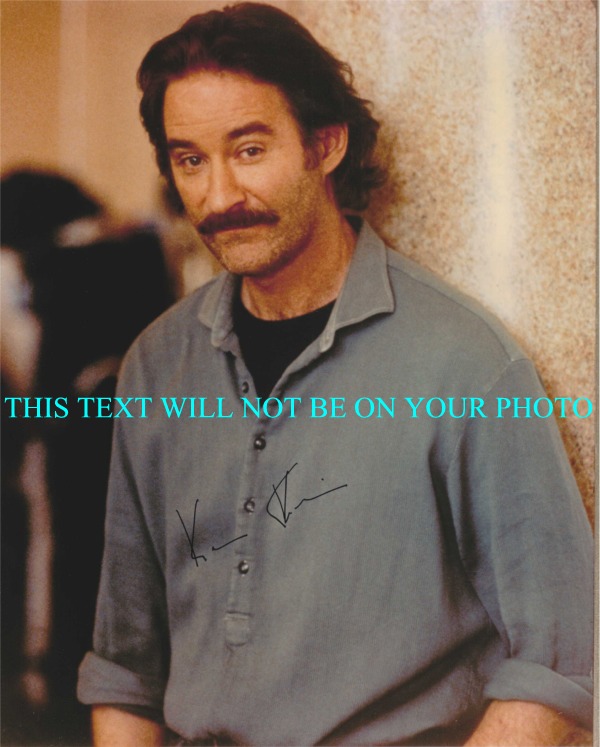 KEVIN KLINE AUTOGRAPHED PHOTO, KEVIN KLINE SIGNED PICTURE, KEVIN KLINE AUTO