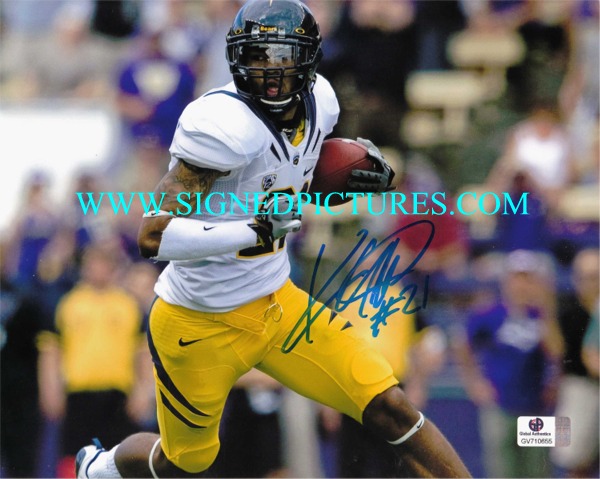 KEENAN ALLEN CALIFORNIA BEARS AUTOGRAPHED PHOTO, KEENAN ALLEN SIGNED PICTURE, KEENAN ALLEN AUTO