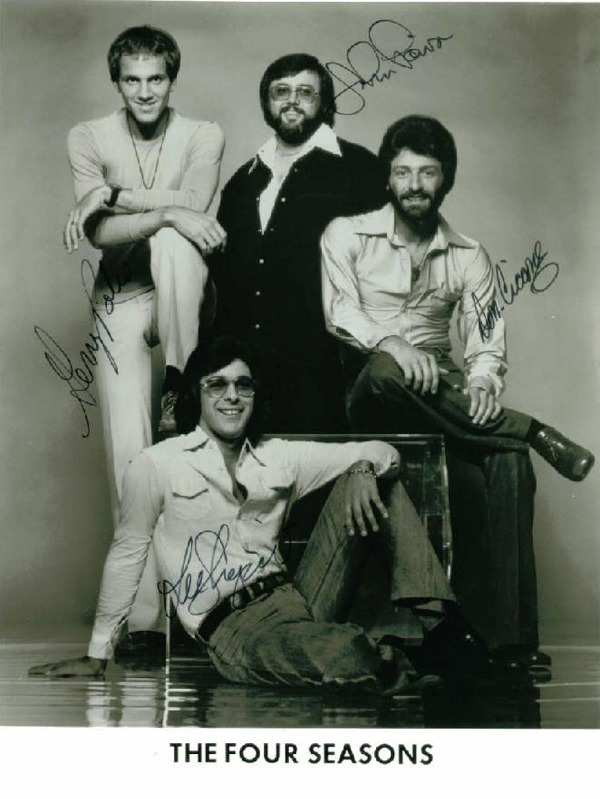 THE FOUR SEASONS GROUP SIGNED 8x10 PHOTO