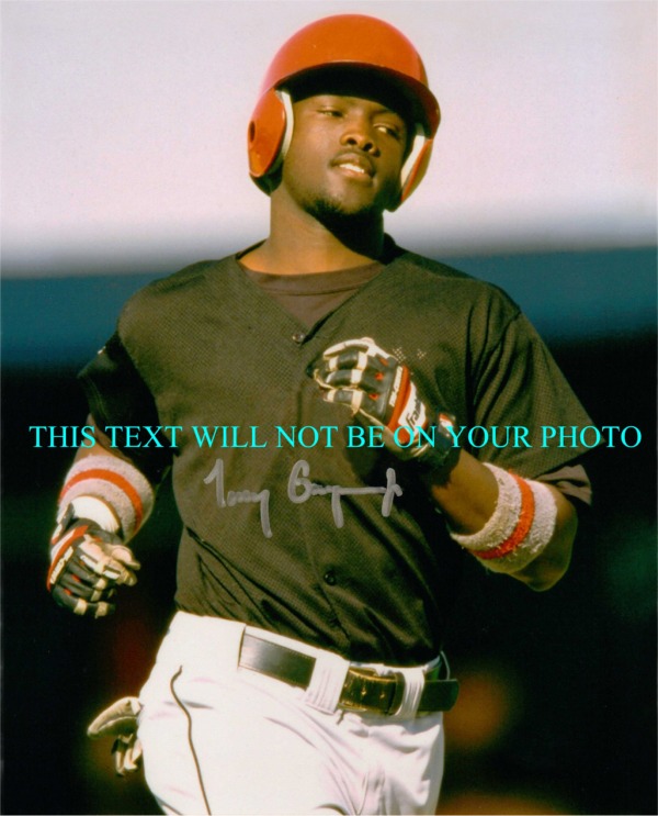 TONY GWYNN AUTOGRAPHED PHOTO, TONY GWYNN SIGNED PICTURE, TONY GWYNN AUTO