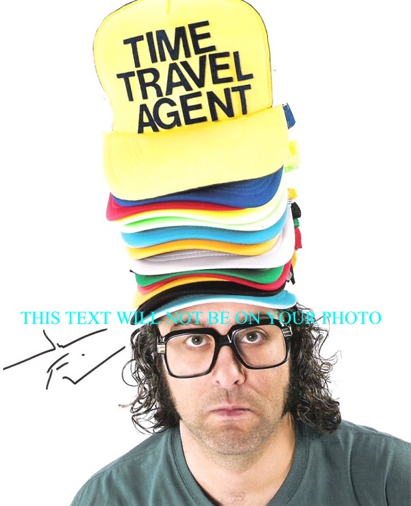 JUDAH FRIEDLANDER 30 ROCK AUTOGRAPHED PHOTO, JUDAH FRIEDLANDER SIGNED PICTURE