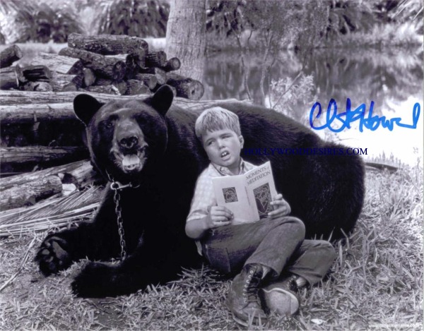 CLINT HOWARD SIGNED 8x10 PHOTO