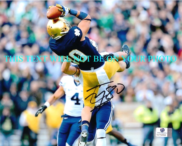 TYLER EIFERT NOTRE DAME SIGNED PICTURE, TYLER EIFERT NOTRE DAME AUTOGRAPH PHOTO