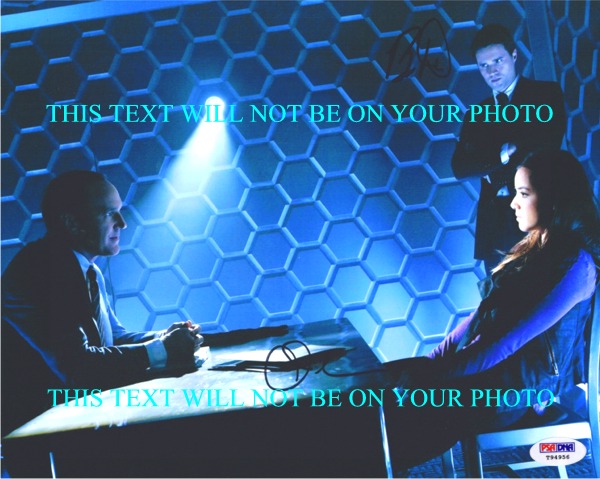 AGENTS OF SHIELD CAST AUTOGRAPHED PHOTO,  AGENTS OF SHIELD CAST SIGNED 8x10 PICTURE