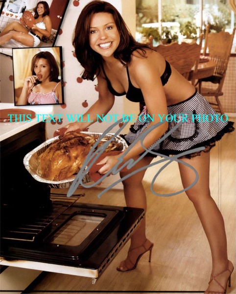 RACHAEL RAY SIGNED 8X10 PHOTO, RACHAEL RAY AUTOGRAPHED 8X10 PHOTO, RACHAEL RAY CHEF AUTOGRAPH