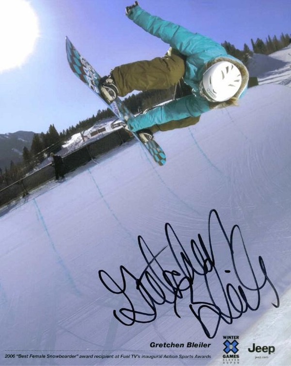 GRETCHEN BlEILER SIGNED AUTOGRAPHED 8x10 PHOTO