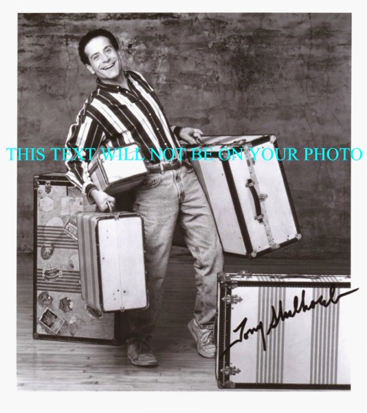 TONY SHALHOUB WINGS AUTOGRAPHED PHOTO, TONY SHALHOUB WINGS SIGNED 8x10 PHOTO