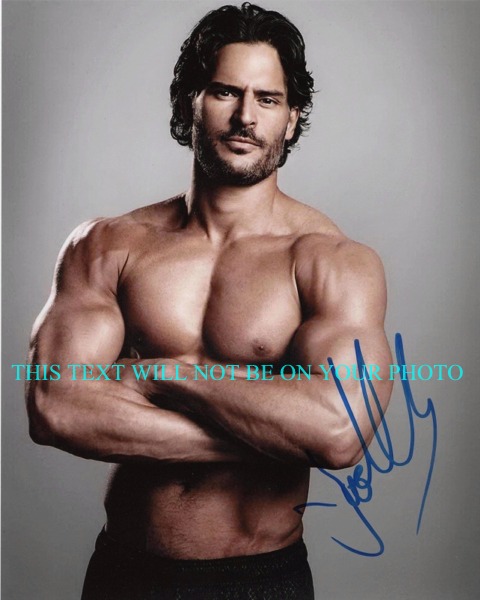 JOE MANGANIELLO AUTOGRAPHED PHOTO, JOE MANGANIELLO SEXY SIGNED 8x10 PHOTO, JOE MANGANIELLO AUTOGRAPH