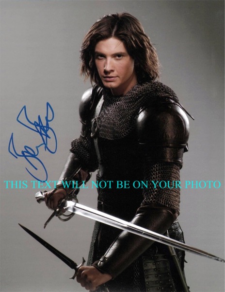BEN BARNES SEXY SIGNED PHOTO, BEN BARNS AUTOGRAPHED PHOTO, BEN BARNES AUTOGRAPH PICTURE