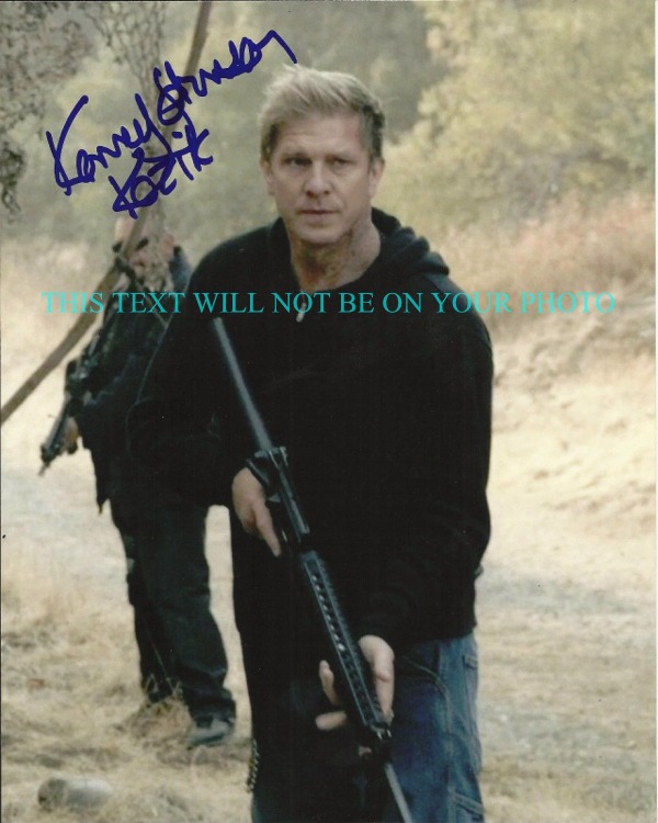 KENNY JOHNSON AUTOGRAPHED PHOTO SONS OF ANARCHY, KENNY JOHNSON SIGNED 8x10 PHOTO SOA