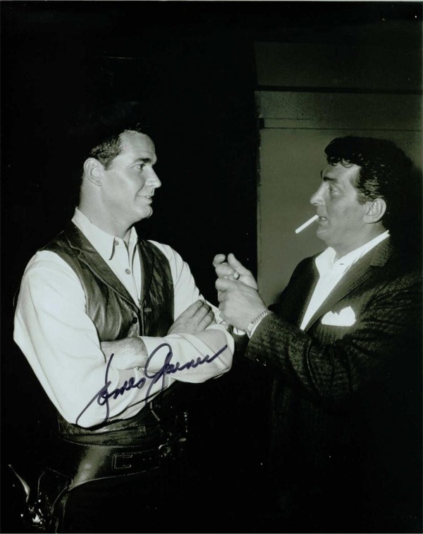 JAMES GARNER SIGNED 8x10 PHOTO