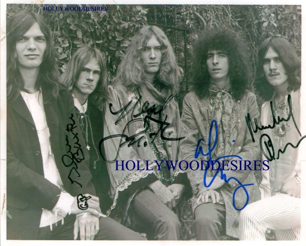 ALICE COOPER AND BAND SIGNED AUTOGRAPHED 8x10 PROMO PHOTO YOUNG YEARS