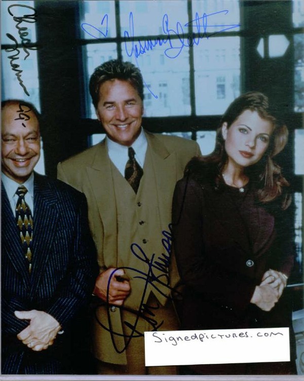 NASH BRIDGES CAST SIGNED 8x10 PHOTO