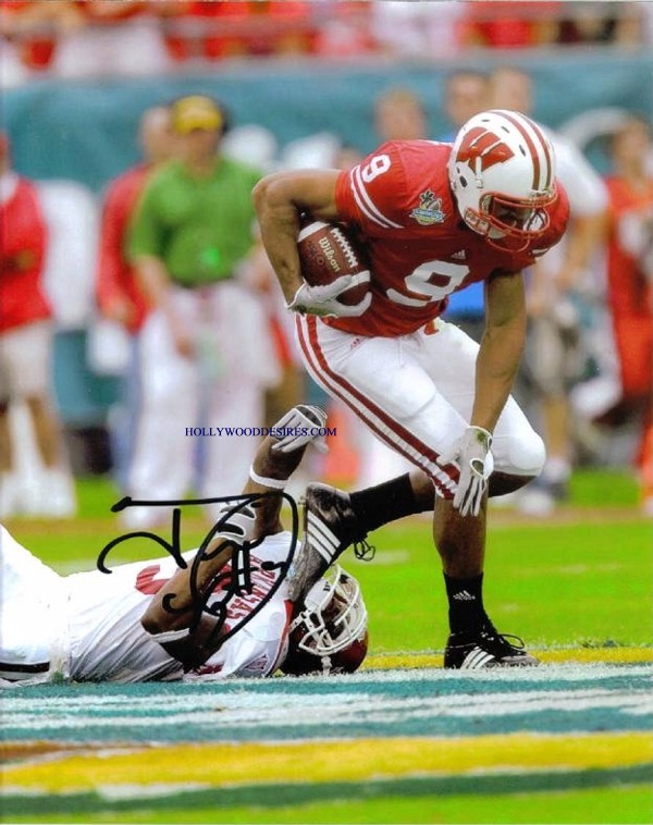 TRAVIS BECKUM AUTOGRAPHED 8x10 PHOTO