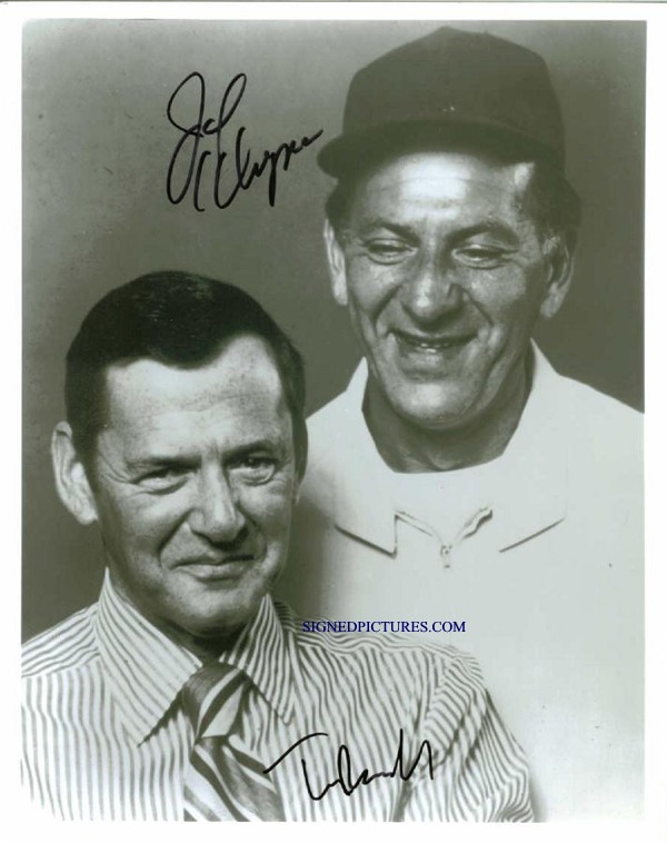 THE ODD COUPLE CAST SIGNED 8x10 PHOTO