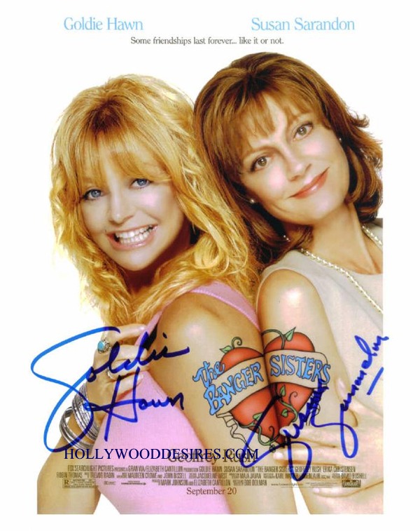 THE BANGER SISTERS SIGNED 8x10 PHOTO