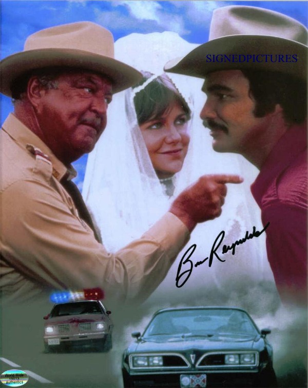 BURT REYNOLDS SIGNED 8x10 PHOTO
