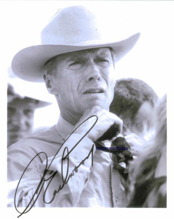 CLINT EASTWOOD SIGNED AUTOGRAPHED 8x10 PHOTO OUTLAW JOSIE WALES