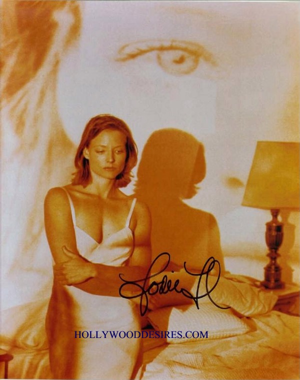 JODY FOSTER SIGNED 8x10 PHOTO