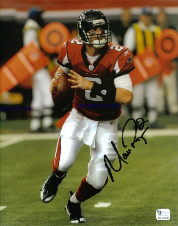 MATT RYAN SIGNED 8x10 PHOTO