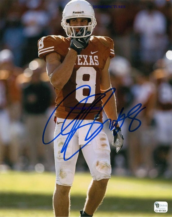 JORDAN SHIPLEY SIGNED AUTOGRAPHED PHOTO TEXAS
