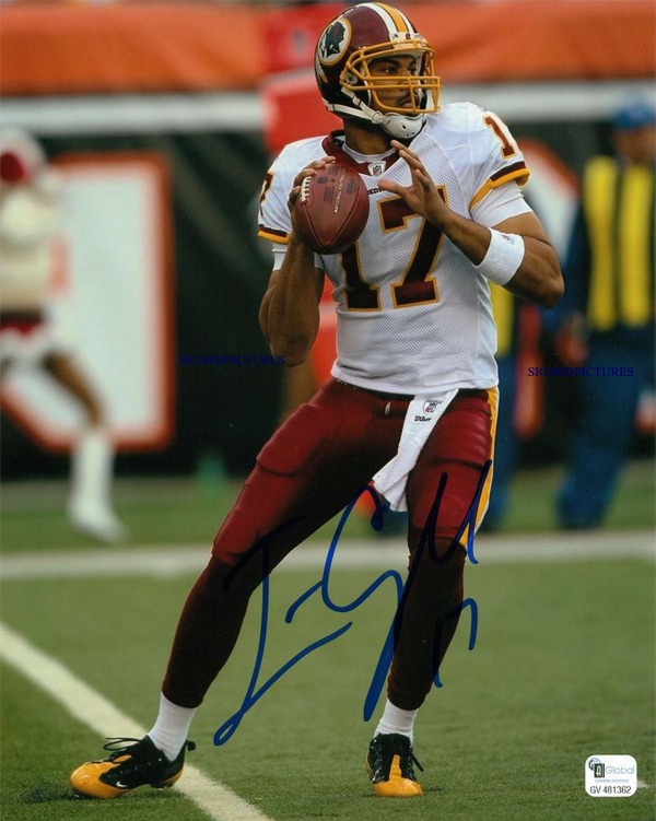 JASON CAMPBELL SIGNED 8x10 PHOTO