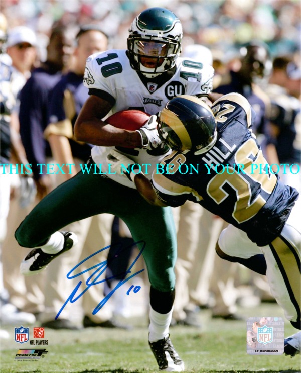 DESEAN JACKSON SIGNED 8x10 PHOTO